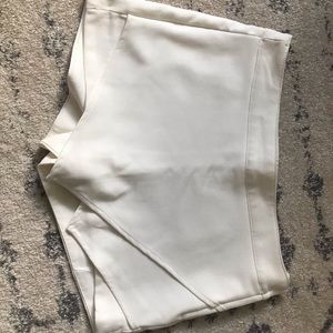 White H&M shorts/ skort